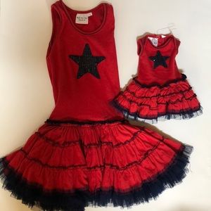Ohh La La Couture Girls Dress + Doll Dress
